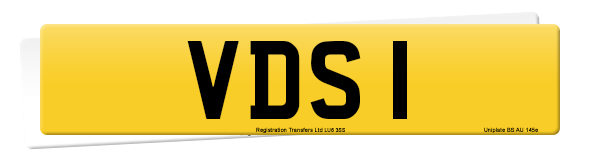 Registration number VDS 1
